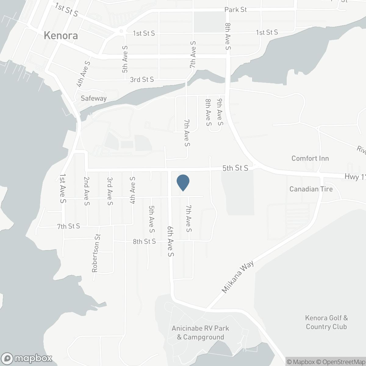 516 SEVENTH AVENUE S, Kenora, Ontario P9N 2G2
